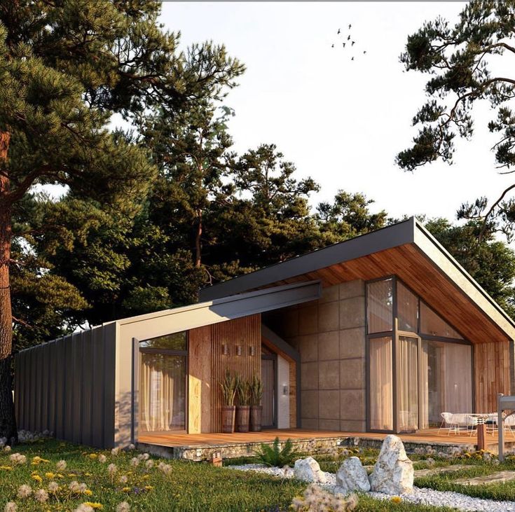 Case și Cabane din Lemn: Design natural pentru zonele de relaxare de pe malul lacurilor sau al mării.